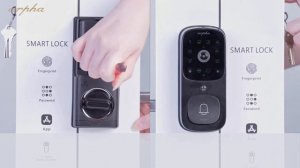 Initialization Setup of Smart video lock| AL501 2K Security Video Smart Lock with WiFi App Control