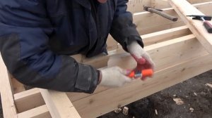 Строительство каркасной бани 4х8. Сборка каркасных стен. День 5-6.