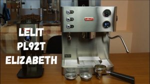 Lelit ELIZABETH PL92T. Кофемашина для дома с двумя бойлерами и компьютером.