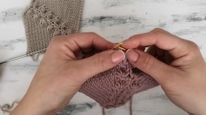 КРАСИВАЯ И ПРОСТАЯ ЛИНИЯ РЕГЛАНА СПИЦАМИ