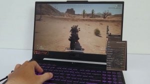 Test game PUBG on Laptop Asus TUF Gaming F15 FX507ZU4