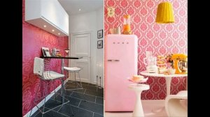 Розовые Кухни - 50 Нежных Интерьеров
