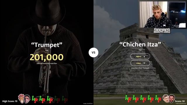 The SIDEMEN play HIGHER OR LOWER (Sidemen Gaming) смотреть онлайн