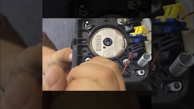 How to disassemble the steering wheel + airbag Peugeot Partner - Citroen Berlingo - FULL смотреть онлайн