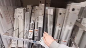 Горизонтальные жалюзи в Леруа Мерлен / Horizontal blinds in Leroy Merlin