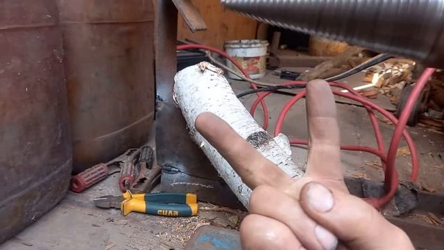 Двухвальная дробилка веток и "морковка"  в помощь )))