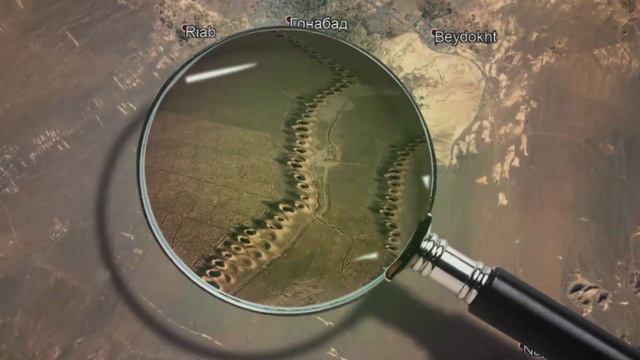 Сотни необычных отверстий в пустыне и древние поселение карликов в Иране смотреть онлайн