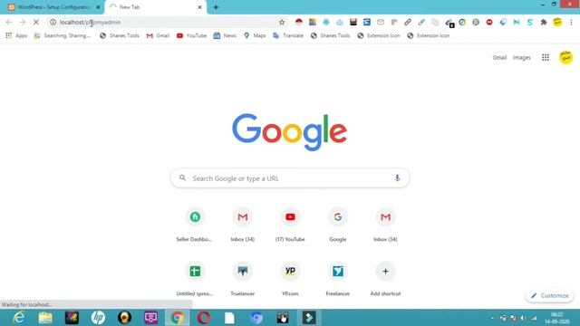 How to create local Host WordPress website E-commerce website-7
