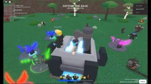 BASE DEFENSE BETA(ROBLOX)(ROUND 30+ENDLESS)