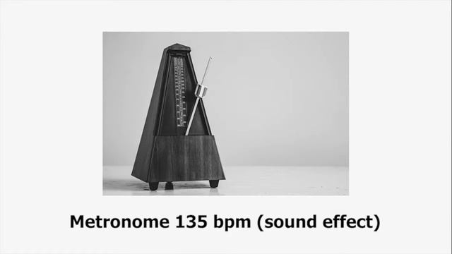 Metronome 135 bpm sound effect смотреть онлайн