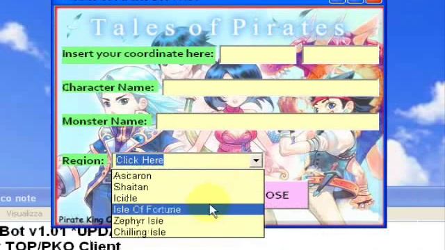 Tales Of Pirates ToPBot v1.01 смотреть онлайн