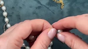 Как собрать колье за 5000р. самостоятельно! Из жемчуга и цепочек!