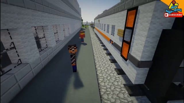 Minecraft | Kereta Api CC 206 Livery Natal & Tahun Baru 2021 | Little Tiles Mod смотреть онлайн