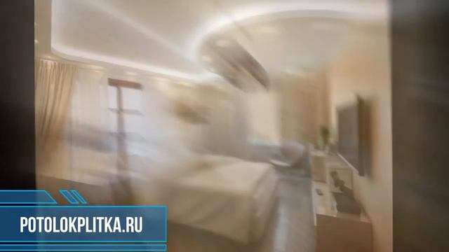 Установка натяжных потолков в спальне 10 кв.м. смотреть онлайн