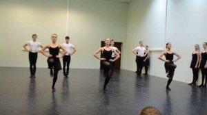 Экзамен по народному танцу