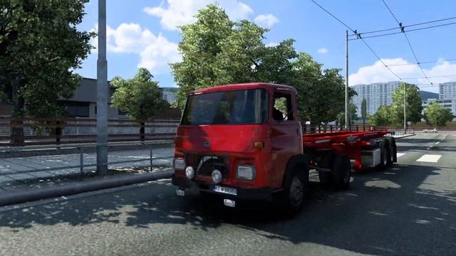 ETS2 JLA RETRO TEAM cz/sk AVIA SG3 test audio смотреть онлайн