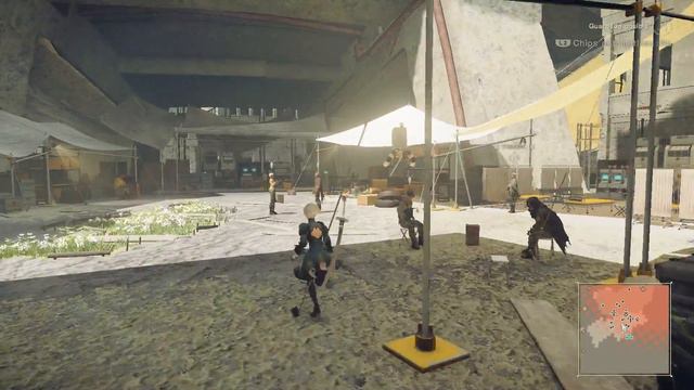 NieR: Automata - Gameplay en Español (Voces Japonés) Aldea mecánica смотреть онлайн