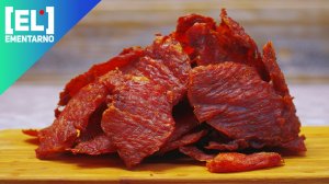 Джерки из свинины?Мясные чипсы на сушилке для овощей и фруктов? Быстро и вкусно ?