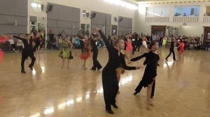 D класс Юниоры 1 1/2 финала латина