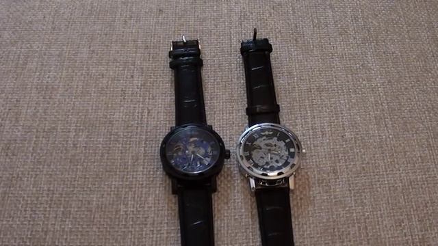 Посылка из Китая. Часы Winner Скелетон. Обзор