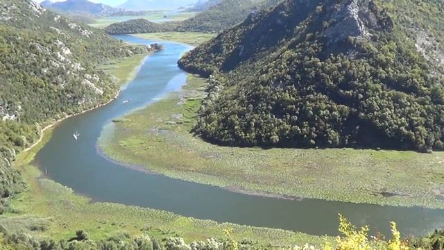 Достопримечательности Черногории - смотровая на реку Цернаевич смотреть онлайн