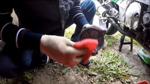 Kawasaki ZZR 400 Замена крышки зажигания