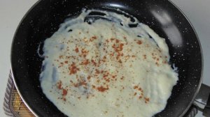 Паста спагетти под соусом бешамель