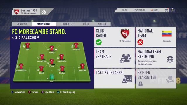Venezuela's neuer Trainer! | Lemmy-1984 plays: FIFA 18 Manager Karriere PS4 german deutsch смотреть онлайн