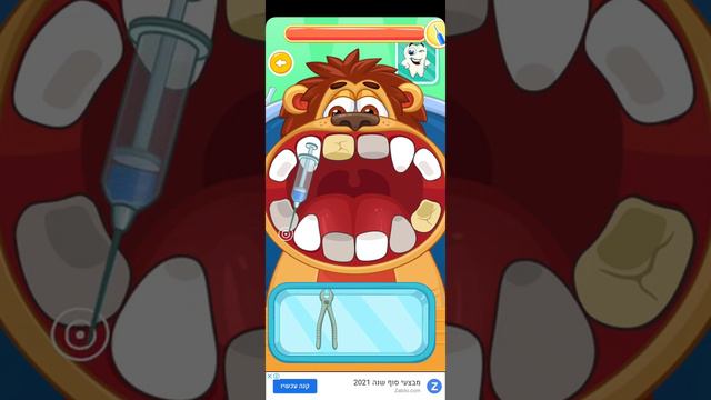 видео для детей лечим зубы у стоматолога игра для детей Dentist