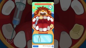 видео для детей, лечим зубы у стоматолога, игра для детей Dentist