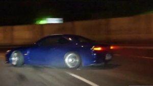 Шикарный дрифт на Ниссан Сильвиа. Super drift on Nissan Silvia