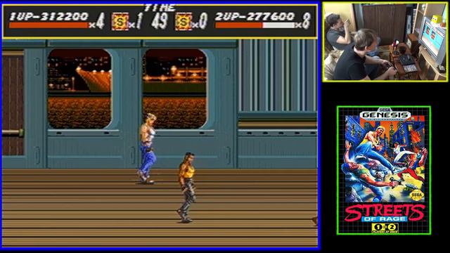 Рубанёмся Street of Rage 1 прохождение (сложность Hardest) смотреть онлайн