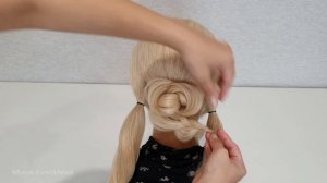 Простая и Быстрая прическа.Красивые Прически пошагово.Simple and Fast Hairstyle.BEAUTIFUL HAIRSTYLE