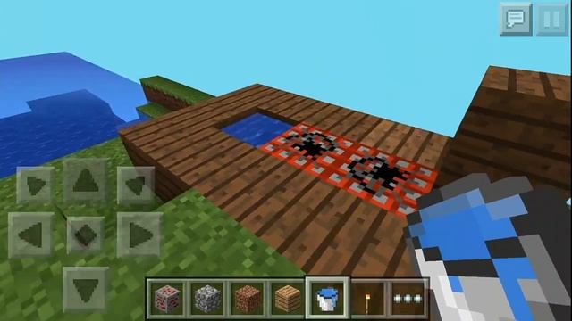 Minecraft Pocket Edition - How To Make A Small TNT Cannon! смотреть онлайн