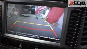 HYUNDAI SantaFE - замена штатной камеры заднего вида
