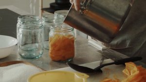 КОНСЕРВИРОВАННАЯ ХУРМА ЗА 15 МИНУТ