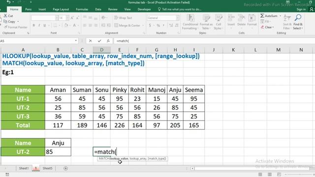 How to Use HLOOKUP With MATCH Function in Excel | HLOOKUP + MATCH Function |@GrowWithSkills