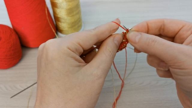 Повязка на голову спицами для куклы Паола Рейна, мастер-класс смотреть онлайн