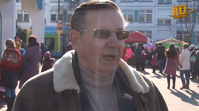 01.03.2014 Масленица в Люберецком Гарнизоне смотреть онлайн