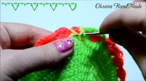 Шапка "Ягодка" МК вязание крючком. Cap "Berry" crochet DIY