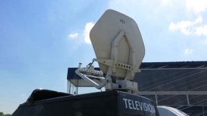 Передвижная студия 1 канала ТВ в Коломенском