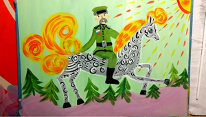 Как нарисовать и придумать сказку.