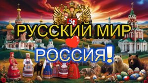 Это Русский Мир- РОССИИЯ.