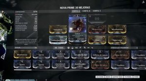 Warframe - Build nova lenta