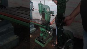 Фрезерный станок ОФ55, проверка в работе - БУСТАНОК.Рф