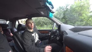 Как едет Бмв Е32 740.Выжали все что можно