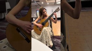 Ana Vidovic plays Jim Redgate’s exquisite "Guitar #500”, a beautiful Cedar double top