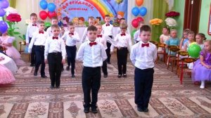 Выступление мальчиков на выпускном в детском саду "Мальчишкины мечты"