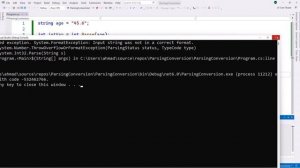 14. Type Conversion using Parse and Convert Class | شرح سي شارب  | C# Course For Beginners in Arabi