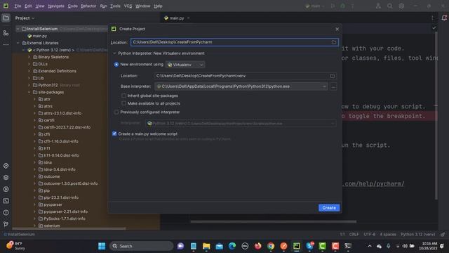 Selenium WebDriver with Python tutorial 4 | How to Install Selenium WebDriver using Python